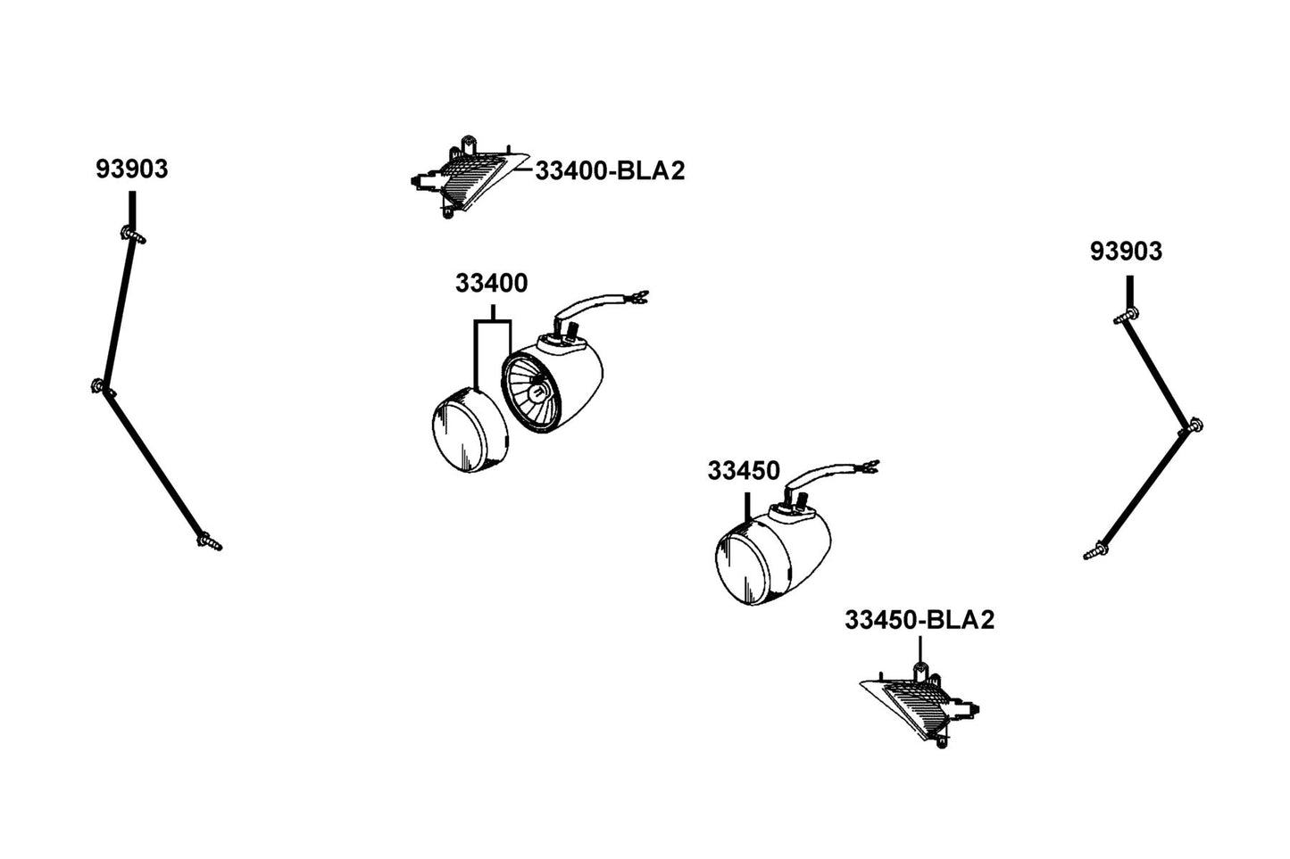 Screw Tapping 4*12 — 93903-34320-G — KYMCO exploded-view diagram