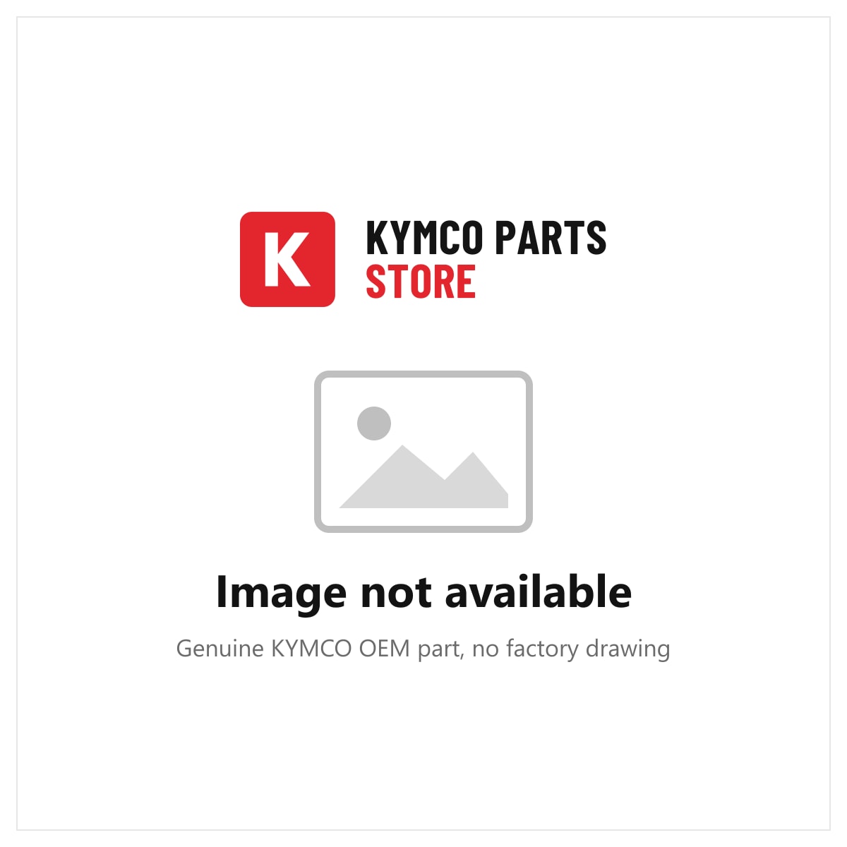 Image not available. Genuine KYMCO OEM part, no factory drawing. 87160-ALH3-M01-T03