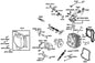 Clip Bind — 94591-LDC8-E10 — KYMCO exploded-view diagram