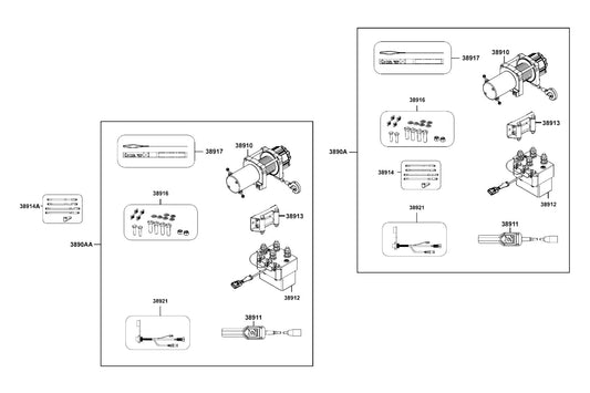 Switch Wire Rocker — 38921-LEE8-600 — KYMCO exploded-view diagram