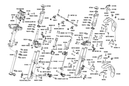 Nut Clip 6MM — 90305-LBA2-E00 — KYMCO exploded-view diagram