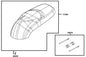 Seat Assy — 77200-LGR5-E11-T03 — KYMCO exploded-view diagram