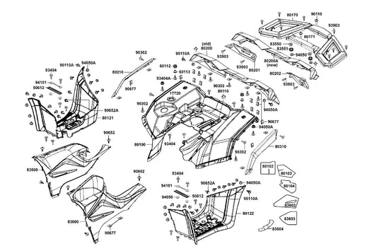 Washer Plain 6MM — 94101-06800 — KYMCO exploded-view diagram