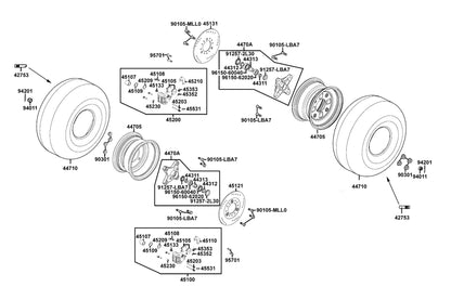 Oil Seal 20*35*7 — 91257-LBA7-900 — KYMCO exploded-view diagram