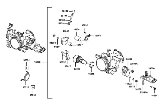 Washer Spring 6MM — 94111-06800 — KYMCO exploded-view diagram