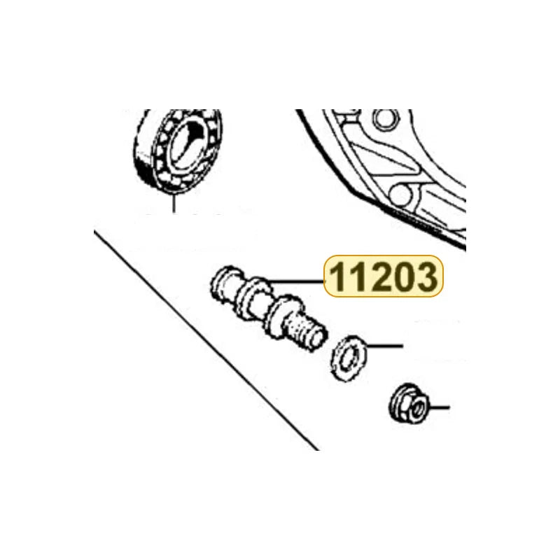 KYMCO Engine Brake Bolt 11203-LBD4-E00, part location on the factory exploded-view diagram