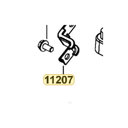 KYMCO Air Cleaner Case Stay 11207-PTA7-900, part location on the factory exploded-view diagram