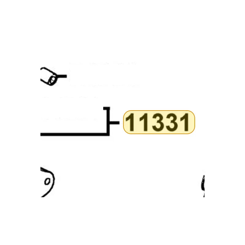 KYMCO Right Crank Case Cover 11331-KUDU-C10, part location on the factory exploded-view diagram