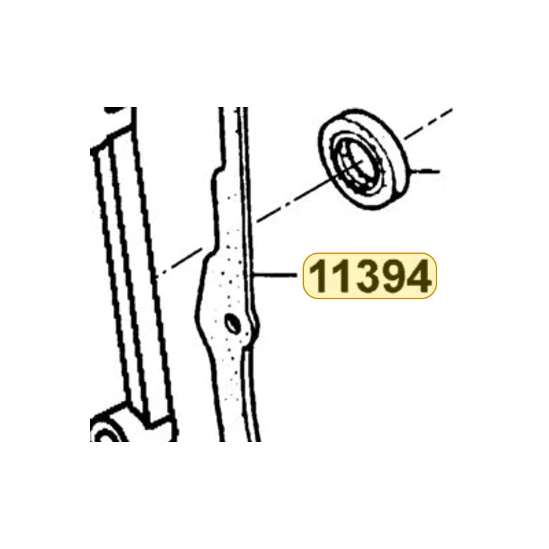 KYMCO Right Cover A Gasket 11394-KGBG-980, part location on the factory exploded-view diagram
