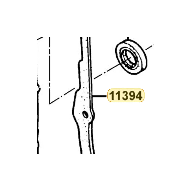 KYMCO Right Cover Gasket A 11394-LBD4-900, part location on the factory exploded-view diagram
