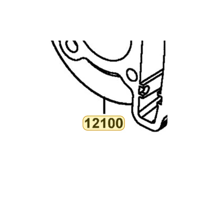 KYMCO Cylinder Complete 12100-BLA9-900, part location on the factory exploded-view diagram