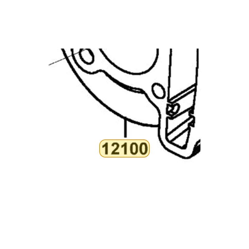 KYMCO Cylinder Complete 12100-LBD4-900, part location on the factory exploded-view diagram
