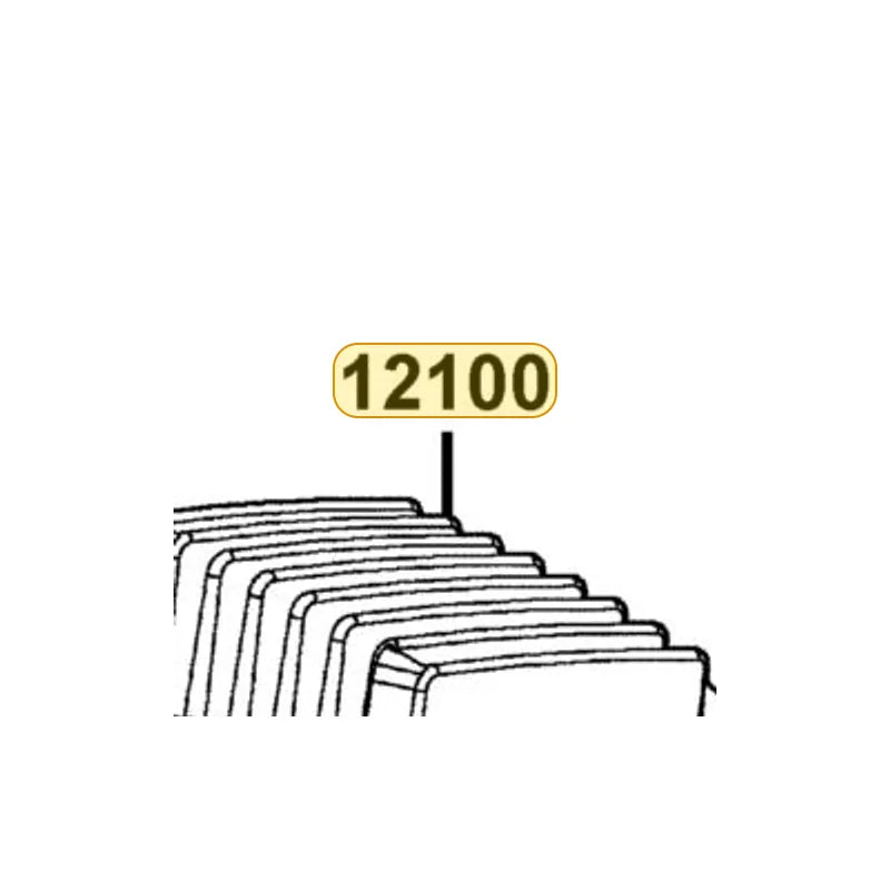 KYMCO Cylinder Complete 12100-LCA7-C10, part location on the factory exploded-view diagram