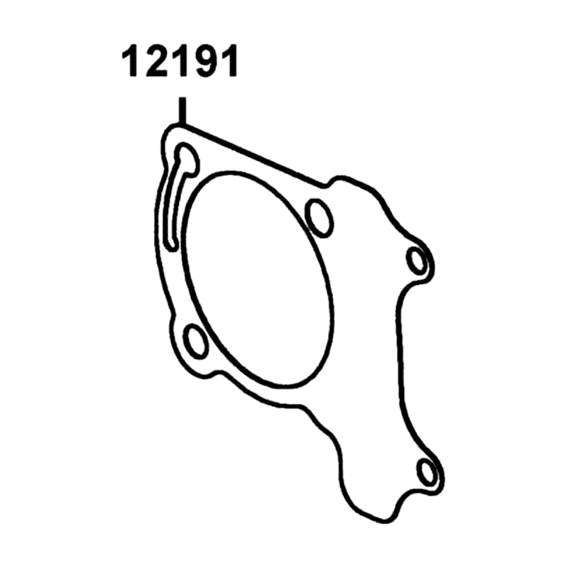 KYMCO Cylinder Gasket 12191-LGS6-E10, part location on the factory exploded-view diagram
