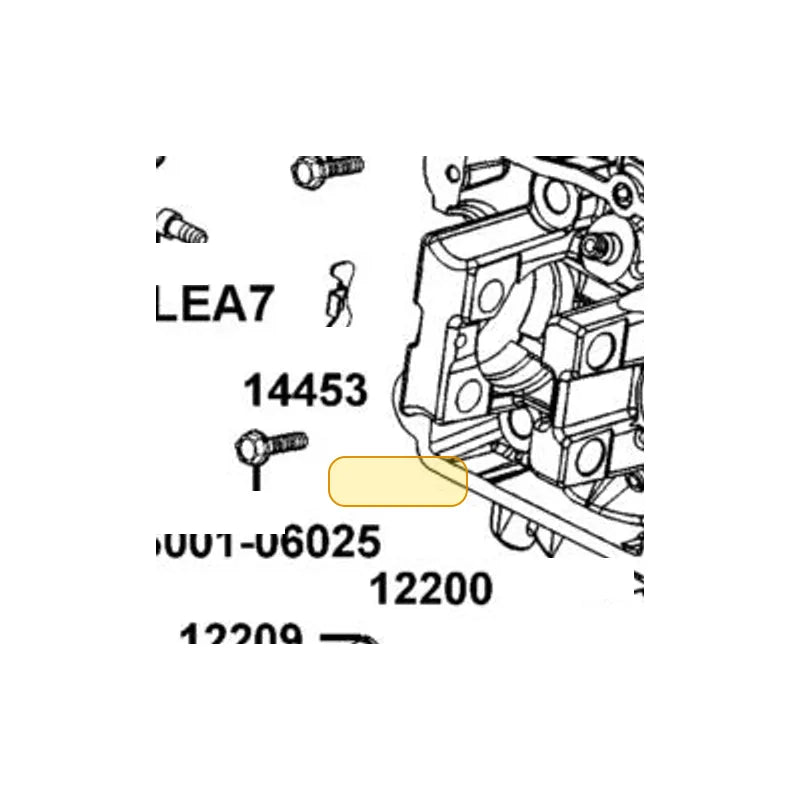 KYMCO Cylinder Head Complete 12200-LEA7-E00, part location on the factory exploded-view diagram