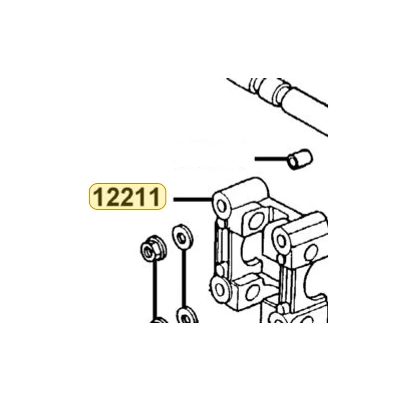KYMCO Cam Shaft Holder 12211-KGBG-9000, part location on the factory exploded-view diagram