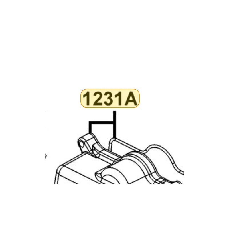 KYMCO Cylinder Head Cover Assembly 1231A-LDE9-C00, part location on the factory exploded-view diagram