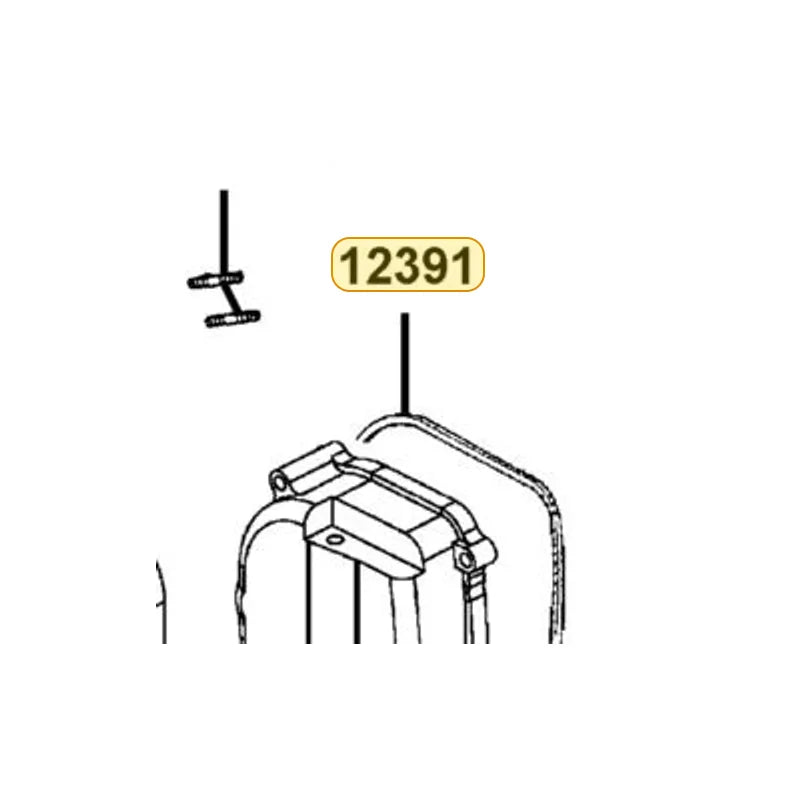 KYMCO Head Cover Gasket 12391-KEE1-900, part location on the factory exploded-view diagram