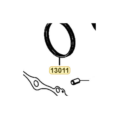 KYMCO Piston Ring Set 13011-LGC6-E00, part location on the factory exploded-view diagram