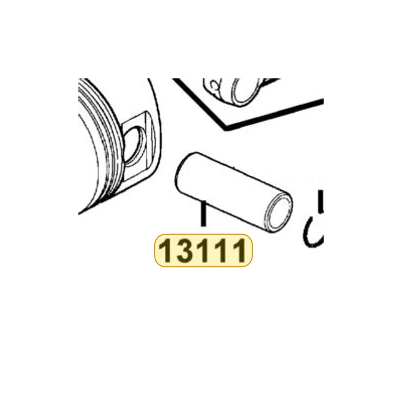 KYMCO Piston Pin 13111-3D84-C00, part location on the factory exploded-view diagram