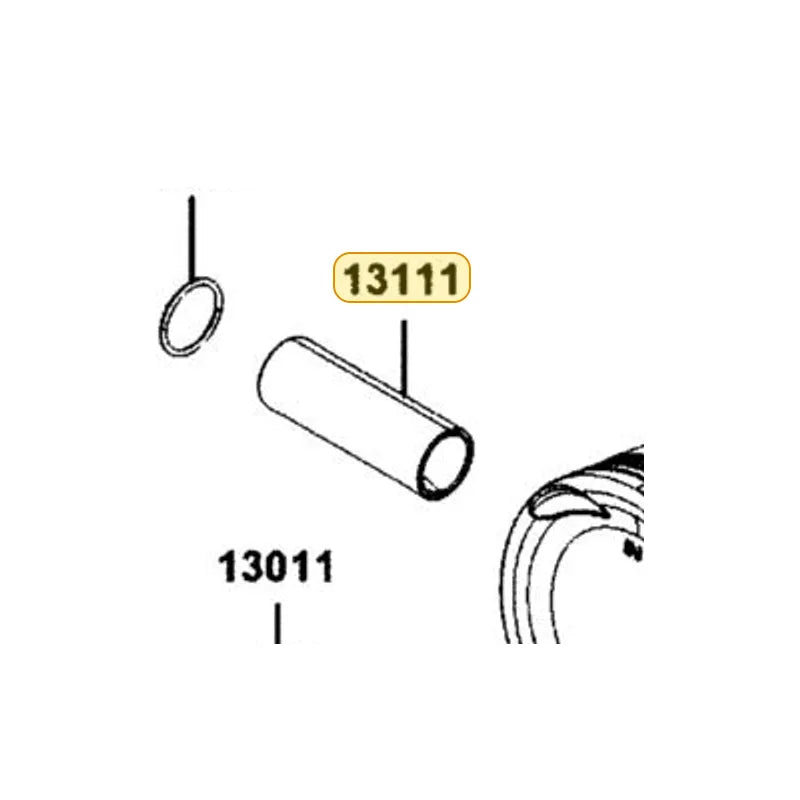 KYMCO Piston Pin 13111-KKE5-E01, part location on the factory exploded-view diagram