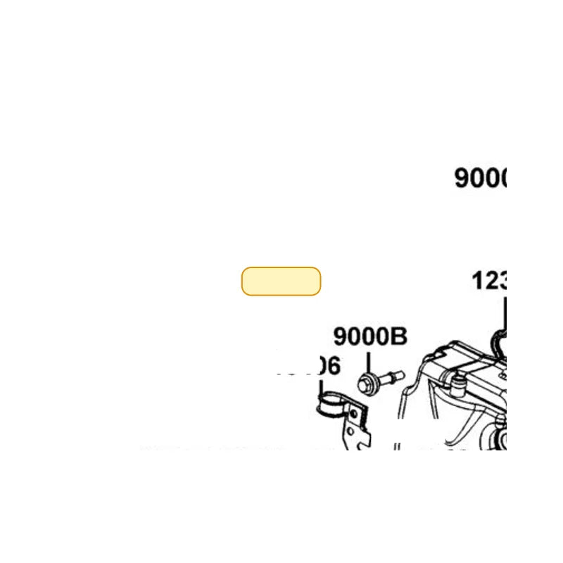 KYMCO Fuel Injector Plate 13406-LGE5-E00, part location on the factory exploded-view diagram