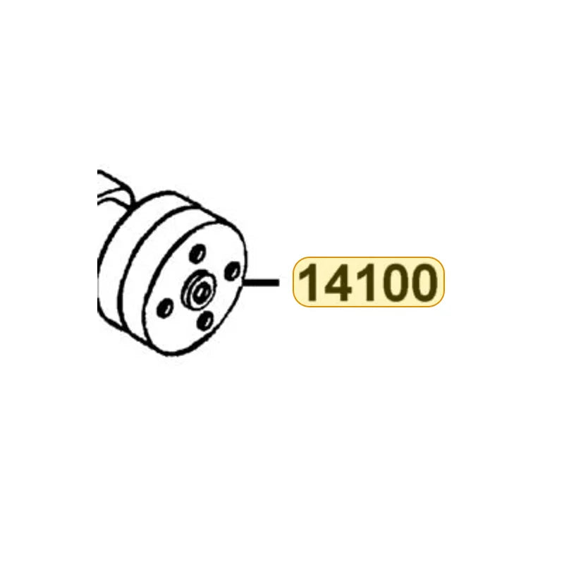 KYMCO Cam Shaft Complete 14100-LCA7-C10, part location on the factory exploded-view diagram