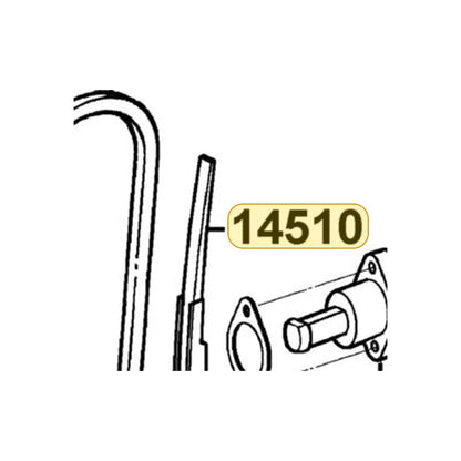 KYMCO Cam Chain Tensioner 14510-KEC8-900, part location on the factory exploded-view diagram