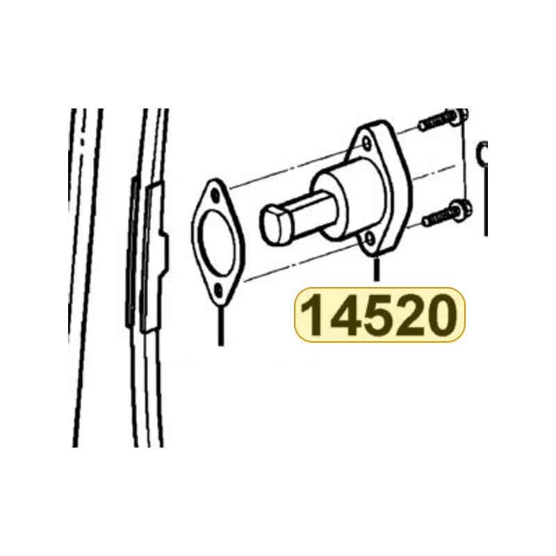 KYMCO Lifter Assembly Tensioner 14520-LBE8-900, part location on the factory exploded-view diagram