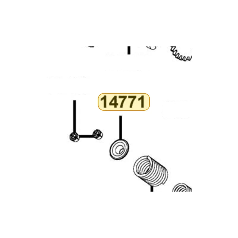 KYMCO Valve Spring Retainer 14771-GDB4-680, part location on the factory exploded-view diagram