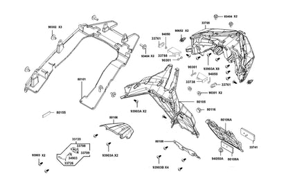 Bolt-wash 5*12 — 90302-PWA5-900 — KYMCO exploded-view diagram