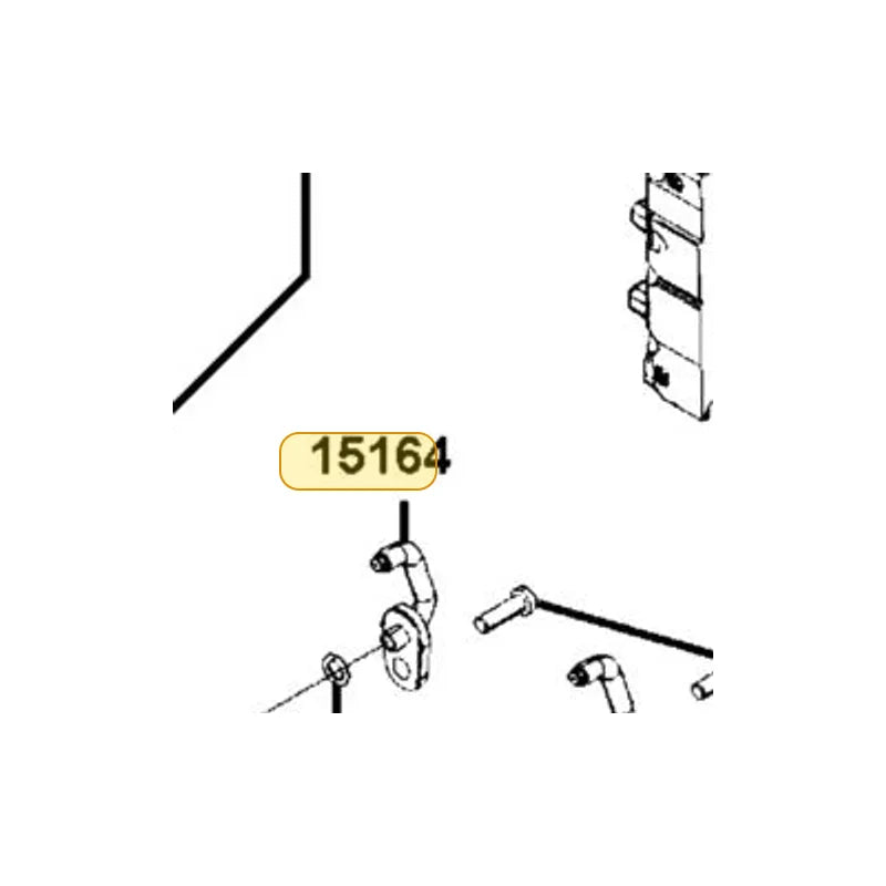 KYMCO Cooling Jet Piston 15164-LGC6-E00, part location on the factory exploded-view diagram