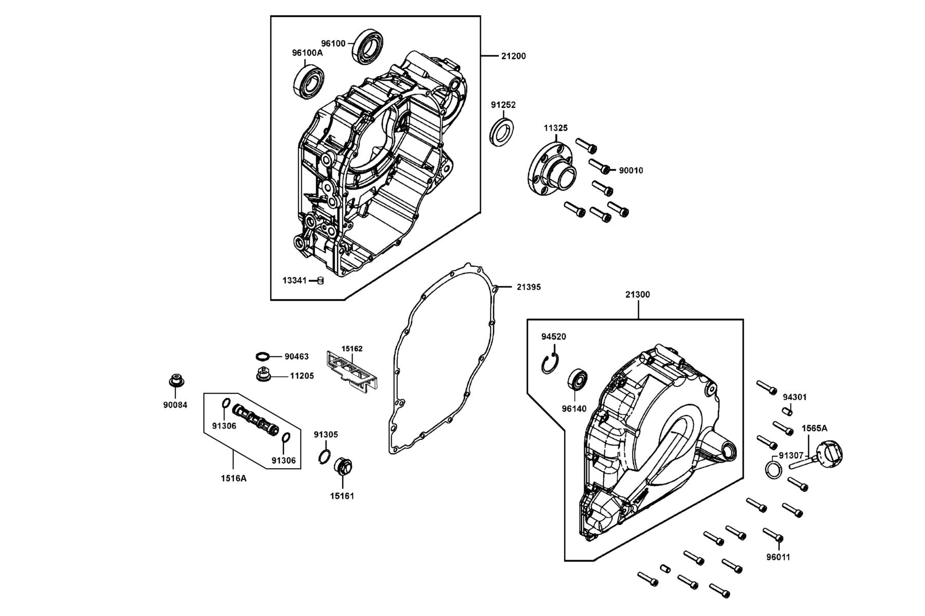 Oil Seal 28X45X7 — 91252-LGC6-E00 — KYMCO exploded-view diagram