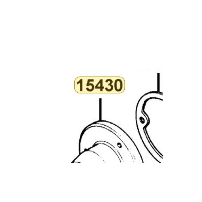 KYMCO Oil Filter Rotor Complete 15430-KKAK-910, part location on the factory exploded-view diagram