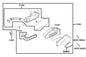 Duct Air/c Cover — 17257-LDC8-E00 — KYMCO exploded-view diagram