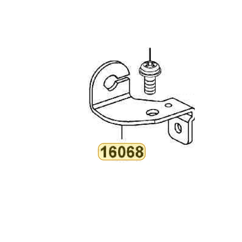 KYMCO Wire Fixed Plate 16068-LEB2-900, part location on the factory exploded-view diagram