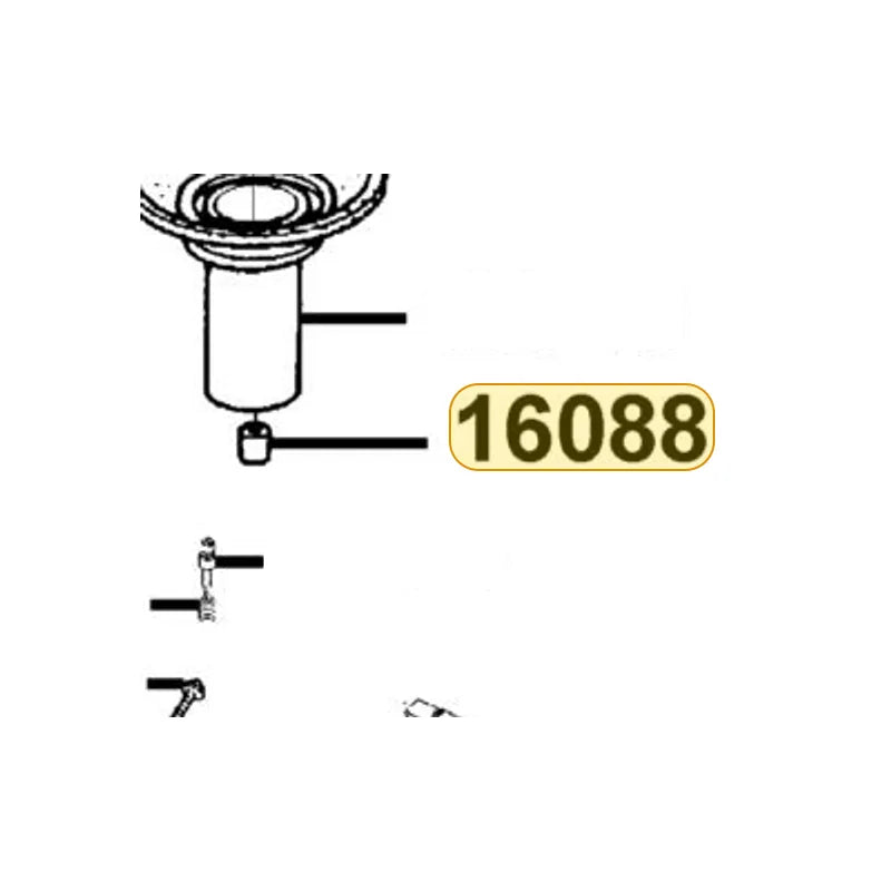 KYMCO Needle Jet 16088-LDF7-900, part location on the factory exploded-view diagram