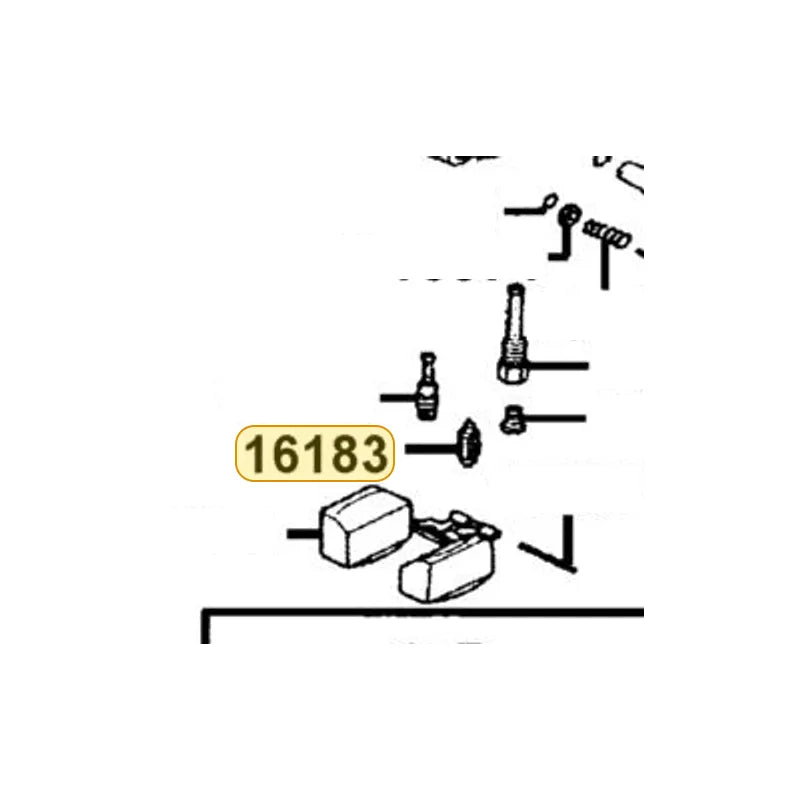 KYMCO Compl.float Valve 16183-KEC3-C00, part location on the factory exploded-view diagram