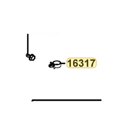 KYMCO Flywheel Part 16317-LLH6-M30, part location on the factory exploded-view diagram