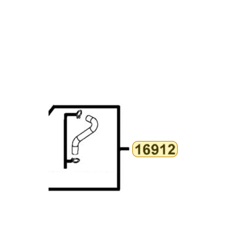 KYMCO Fuel Tube Assembly 16912-PVA1-MY0, part location on the factory exploded-view diagram