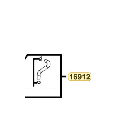 KYMCO Fuel Tube Assembly 16912-PVA1-MY0, part location on the factory exploded-view diagram