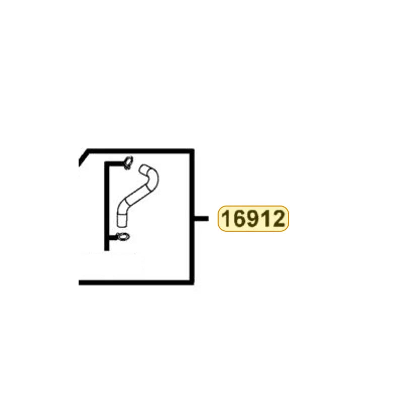 KYMCO Fuel Tube Assembly 16912-PVA2-MY0, part location on the factory exploded-view diagram