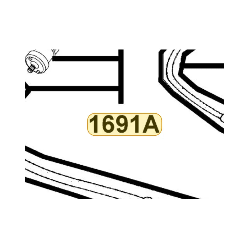 KYMCO Fuel Strainer Assembly 1691A-ADA9-M30, part location on the factory exploded-view diagram