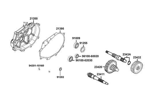 Oil Seal 22*32*6 — 91202-LFE2-C00 — KYMCO exploded-view diagram