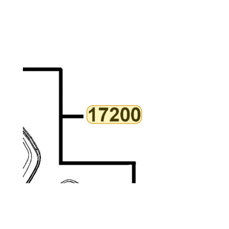 KYMCO Air Cleaner Assembly 17200-LDF7-M30, part location on the factory exploded-view diagram