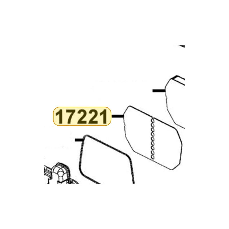 KYMCO Trap Complete 17221-LEB5-C10, part location on the factory exploded-view diagram