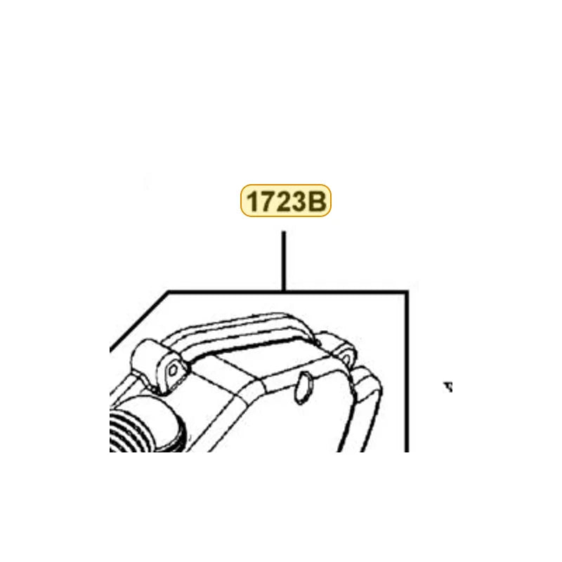KYMCO Air Cleaner Cover Complete 1723B-LEA2-900, part location on the factory exploded-view diagram