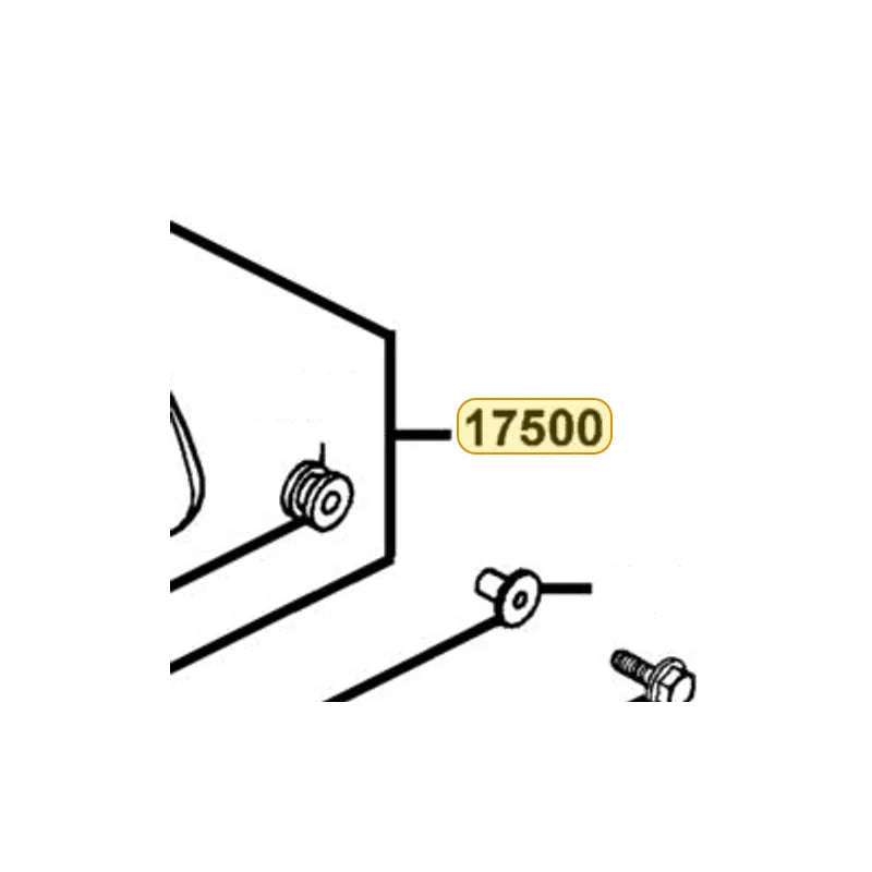 KYMCO Fuel Tank Complete 17500-LBD4-MYW, part location on the factory exploded-view diagram
