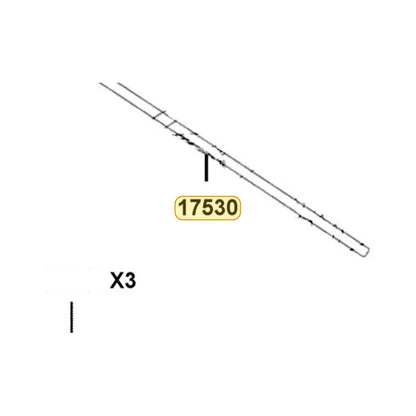 KYMCO Drain Tube Assembly 17530-KGB5-900, part location on the factory exploded-view diagram