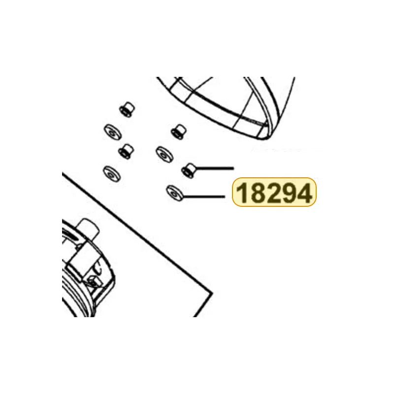 KYMCO Packing Protector 18294-KEBE-900, part location on the factory exploded-view diagram